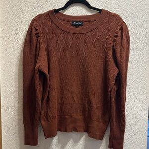 Marled Women's Brown Sweater